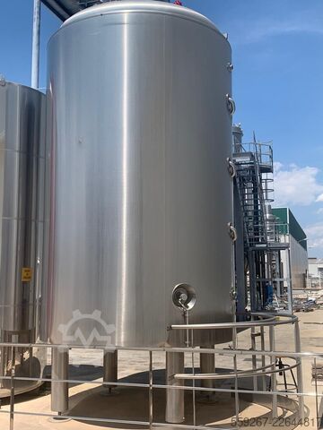 Aseptischer Doppelmantel-Tank, 18.000 L BIO-INOX CODAP 2000