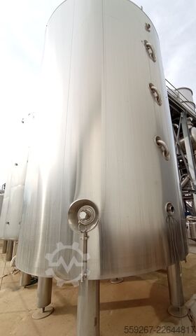 Aseptischer Doppelmantel-Tank, 18.000 L BIO-INOX CODAP 2000