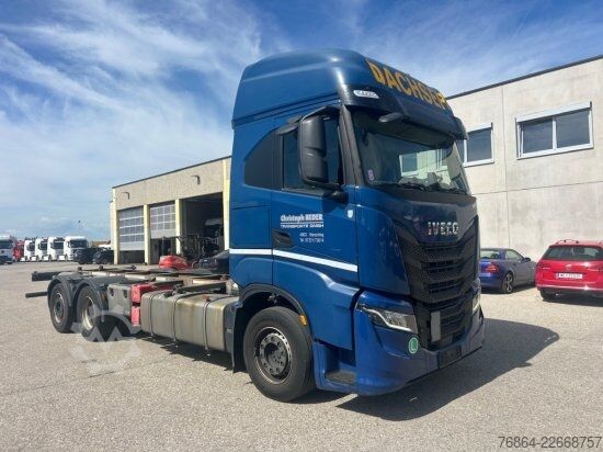 Wechselfahrgestell LKW IVECO S-WAY 460, AS260SY/FP BDF,   WECHSELFAHRGESTELL, INTADER, E6