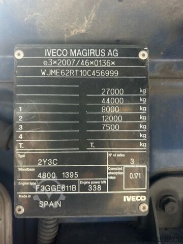 Wechselfahrgestell LKW IVECO S-WAY 460, AS260SY/FP BDF,   WECHSELFAHRGESTELL, INTADER, E6