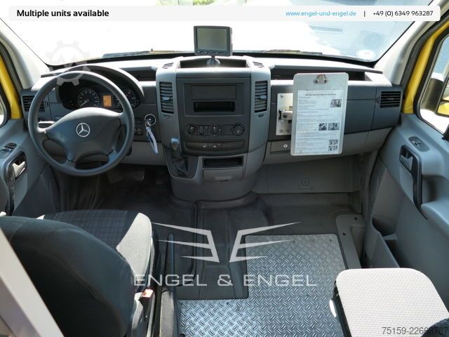 Transporter mit Koffer mercedes-benz SPRINTER 310 CDI MAXI EURO-5 KOFFER REGALE KAMERA DURCHGANG