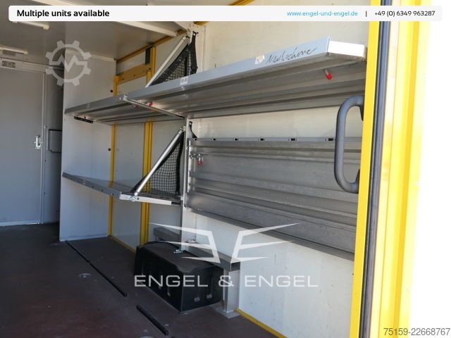 Transporter mit Koffer mercedes-benz SPRINTER 310 CDI MAXI EURO-5 KOFFER REGALE KAMERA DURCHGANG