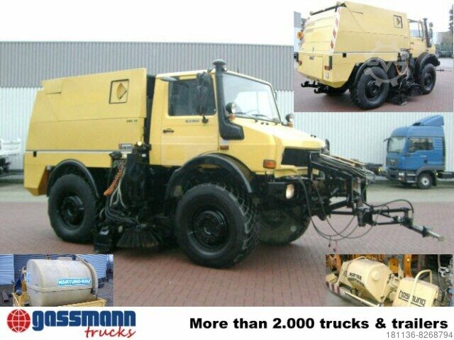Special purpose truck Augl AUGL KMU88H, Kehrmaschinen-Aufbau
