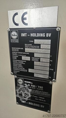 1997 Mubea KLH 700 Mubea KLH 700
