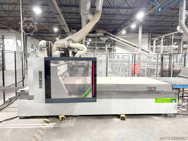 NESTINGANLAGE mit 3-Achsen-CNC BIESSE Rover A FT 1531 (nesting)