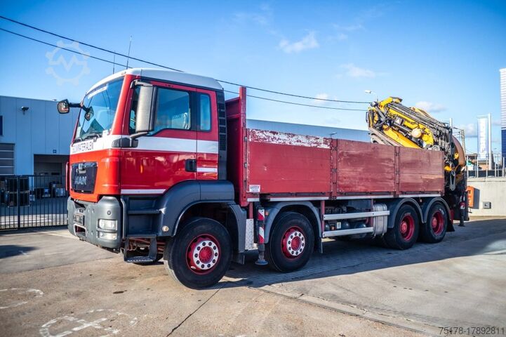 Crane MAN TGS 41.400 BB + EFFER 525/6x+JIB 6x