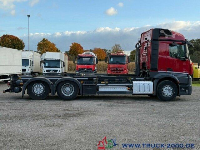 Roll-off tipper truck Mercedes-Benz Actros 2645 StreamSpace Meiller RS21 FB Retarder