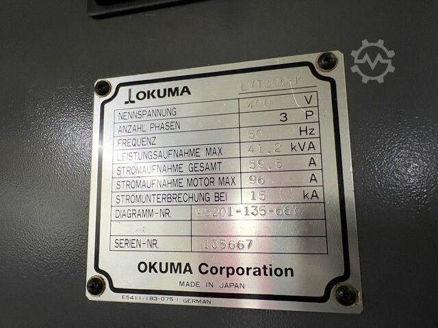 CNC-Drehmaschine OKUMA LVT 300-M