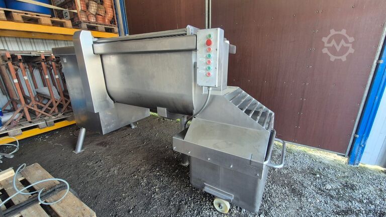 Zweiwellen-Paddelmischer und Hubvorrichtung Risco RS 750