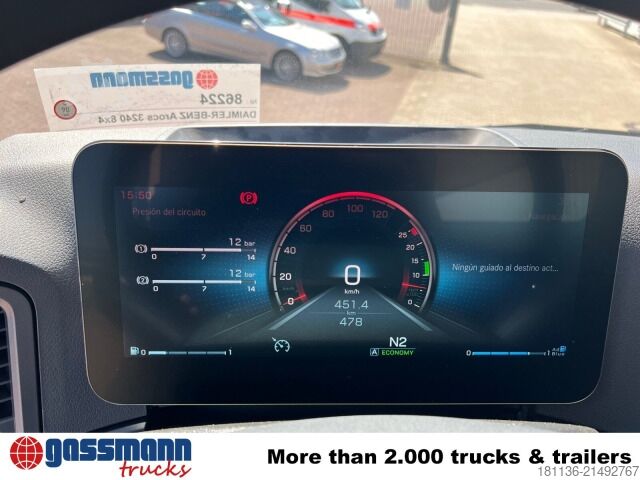 LKW-Fahrgestell Mercedes-Benz Arocs 3240 8x4