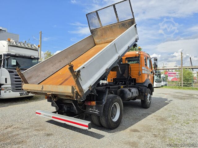Three-sided tipper truck Mercedes-Benz 1824 AK/ 36 V6 Blatt/Blatt Manual