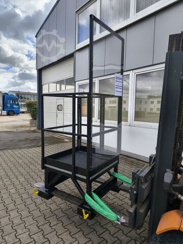 Personenkorb Arbeitskorb mit Podest für Stapler Arbeitsbühne Arbeitskorb mit Podest für