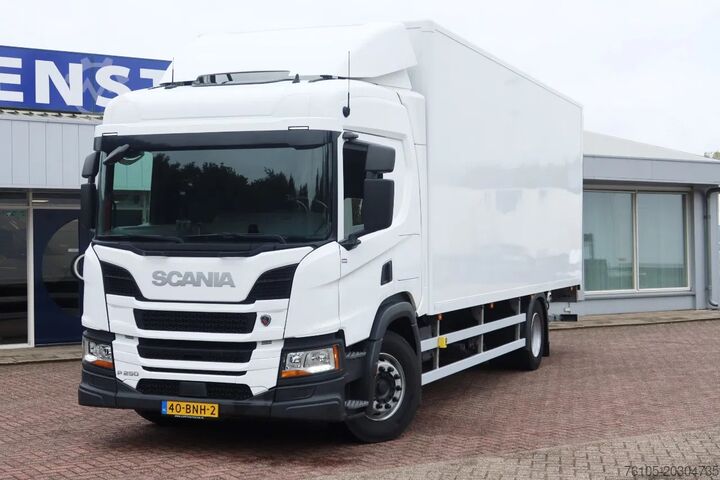 Koffer Scania P250 Bak+Dhollandia 2.000 kg 4x2 6 Cilinder