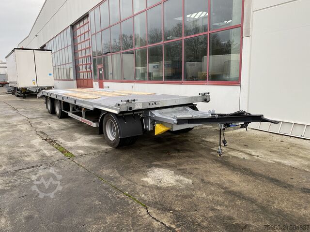 Tieflader Anhänger Möslein T 3-8,20 P OR  3 Achs Tieflader gerader Ladefläche 8,10 m,Neufahrzeug