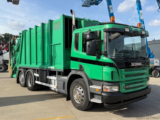 Abfallsammelfahrzeug Scania P360 6x2 GARBAGE HALLER EURO5