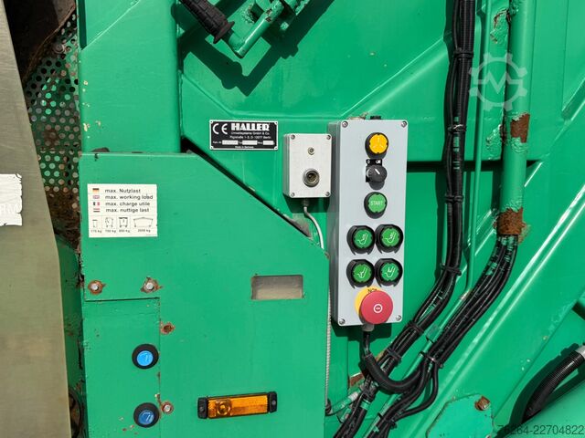 Abfallsammelfahrzeug Scania P360 6x2 GARBAGE HALLER EURO5