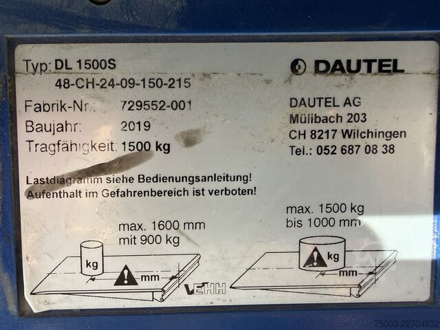 Autokran Daf LF 210.12 Kran Palfinger 4501