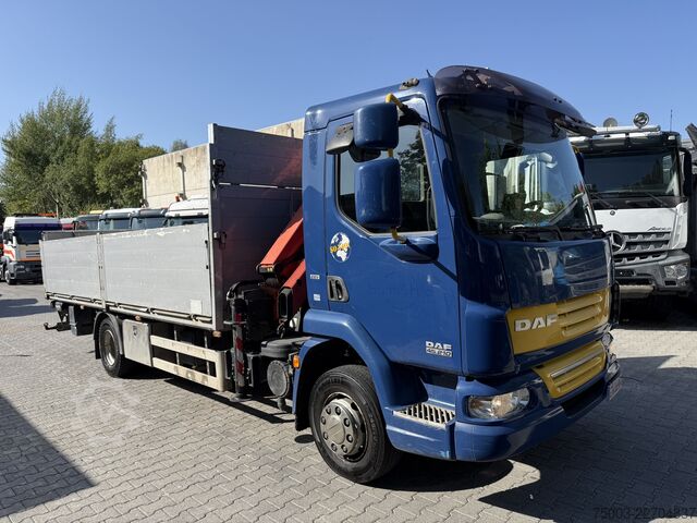 LKW mit Pritsche (offen) Daf LF 210.12 Kran Palfinger 4501