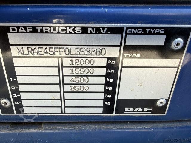 LKW mit Pritsche (offen) Daf LF 210.12 Kran Palfinger 4501