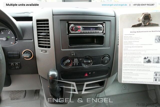 Box van mercedes-benz SPRINTER 310 CDI MAXI EURO-5 KOFFER REGALE KAMERA DURCHGANG