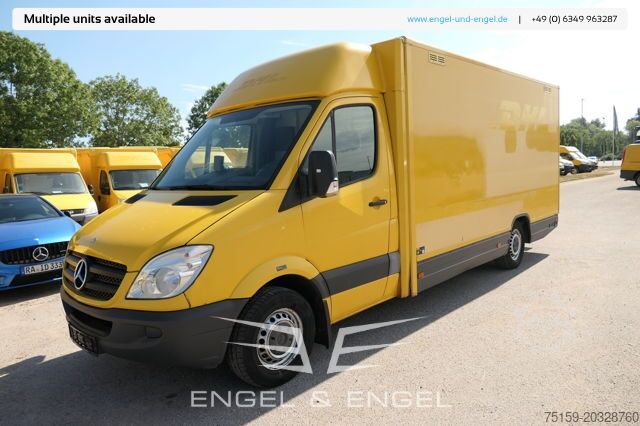 Box van mercedes-benz SPRINTER 310 CDI MAXI EURO-5 KOFFER REGALE KAMERA DURCHGANG