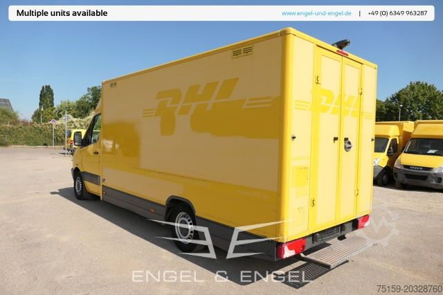 Box van mercedes-benz SPRINTER 310 CDI MAXI EURO-5 KOFFER REGALE KAMERA DURCHGANG