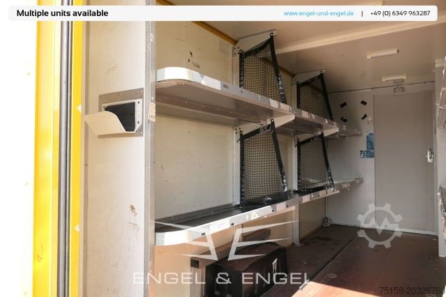 Box van mercedes-benz SPRINTER 310 CDI MAXI EURO-5 KOFFER REGALE KAMERA DURCHGANG