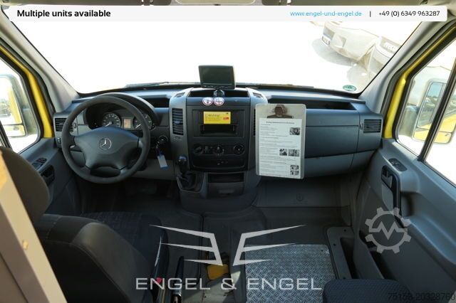 Box van mercedes-benz SPRINTER 310 CDI MAXI EURO-5 KOFFER REGALE KAMERA DURCHGANG