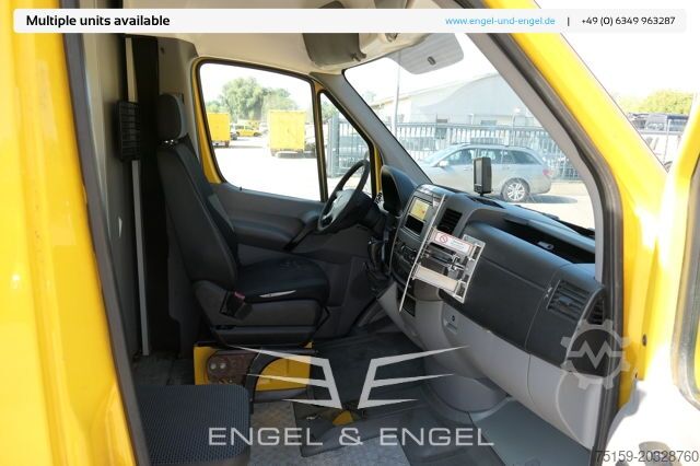 Box van mercedes-benz SPRINTER 310 CDI MAXI EURO-5 KOFFER REGALE KAMERA DURCHGANG