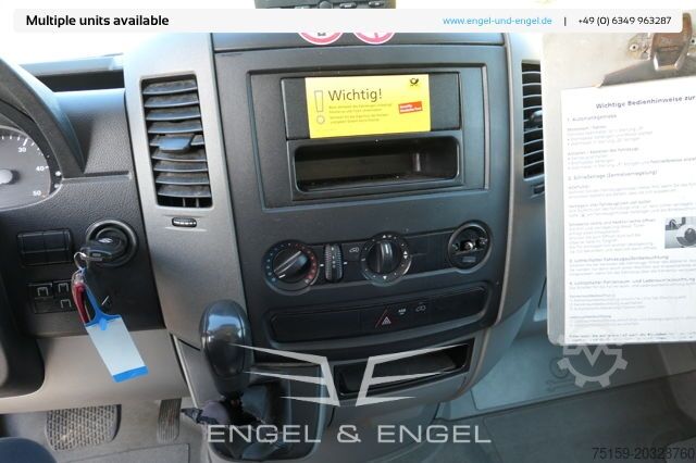 Box van mercedes-benz SPRINTER 310 CDI MAXI EURO-5 KOFFER REGALE KAMERA DURCHGANG