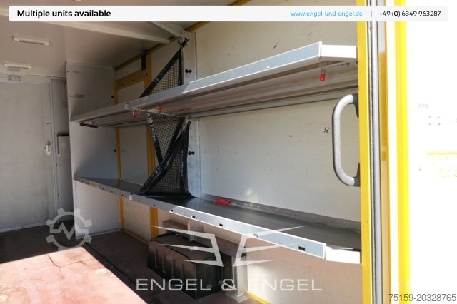 Box van mercedes-benz SPRINTER 310 CDI MAXI EURO-5 KOFFER REGALE KAMERA DURCHGANG