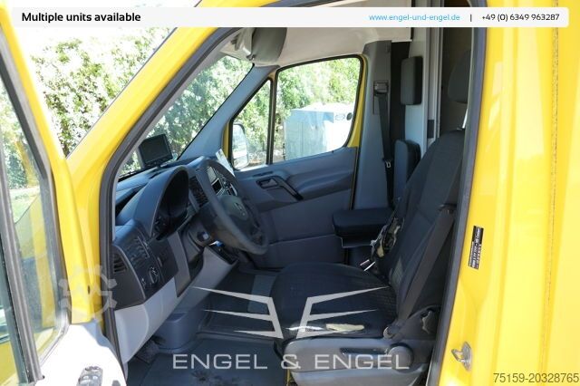 Box van mercedes-benz SPRINTER 310 CDI MAXI EURO-5 KOFFER REGALE KAMERA DURCHGANG