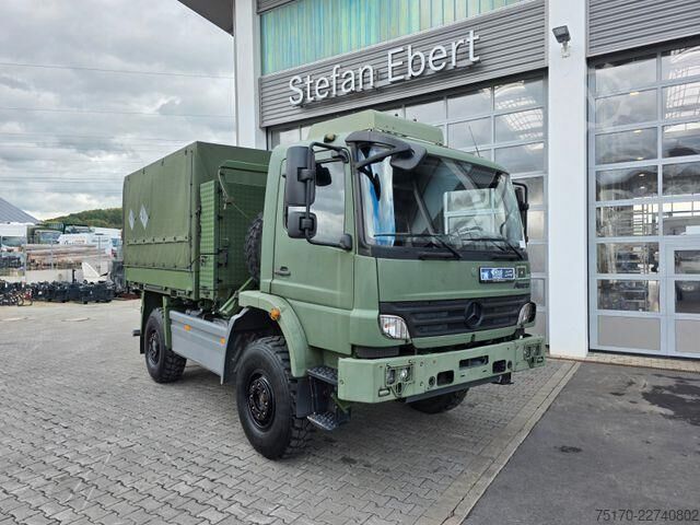 Schiebeplane Mercedes-Benz Atego 1018 A 4x4 Pritsche Plane mehrfach vorh.