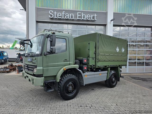 Schiebeplane Mercedes-Benz Atego 1018 A 4x4 Pritsche Plane mehrfach vorh.
