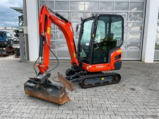 Minibagger Kubota KX019-4 / nur 299h / 2024 / Löffelpaket