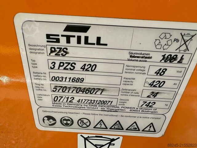 Kompakter Schubmaststapler Still FMX10 VS-22753 STILL FMX10