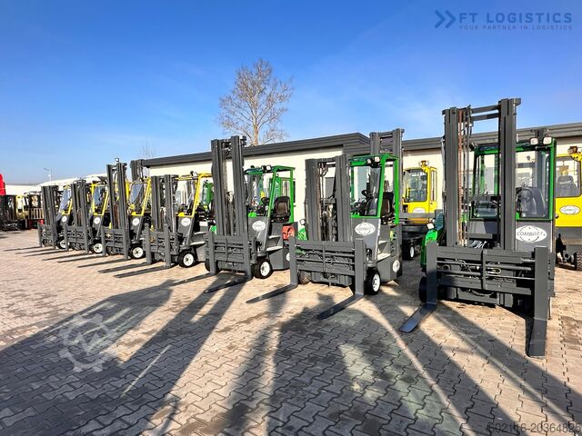 4-Wege-Gabelstapler Combilift CB3000 / FREE LIFT / NEW TIRES /LIKE NEW