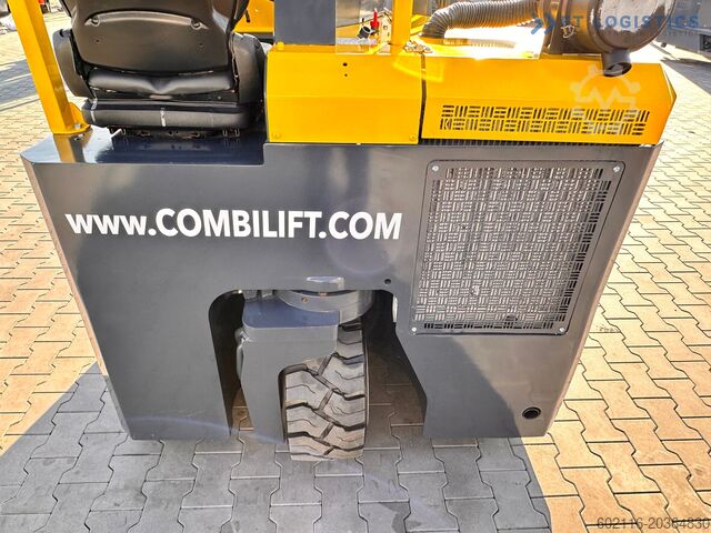 4-Wege-Gabelstapler Combilift CB3000 / FREE LIFT / NEW TIRES /LIKE NEW