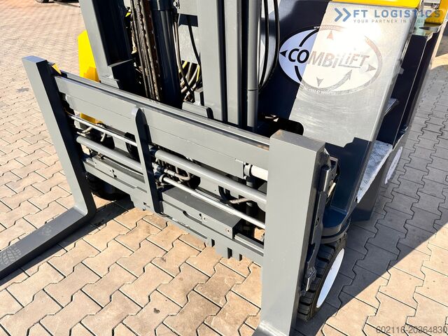 4-Wege-Gabelstapler Combilift CB3000 / FREE LIFT / NEW TIRES /LIKE NEW