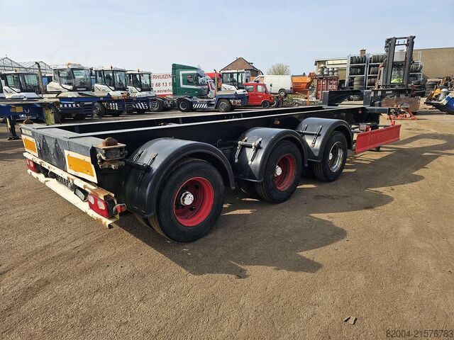 Transport von Containern FLIEGL SDS 350| LOWLOADER 20 FOOT CONTAINER CHASSIS | ...