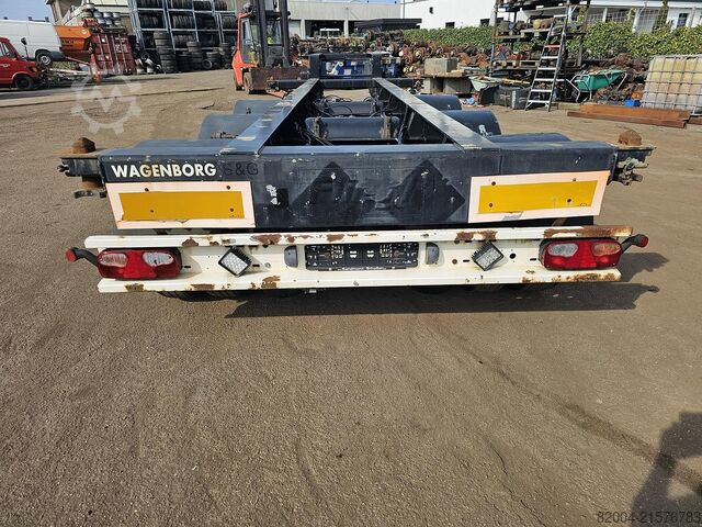 Transport von Containern FLIEGL SDS 350| LOWLOADER 20 FOOT CONTAINER CHASSIS | ...