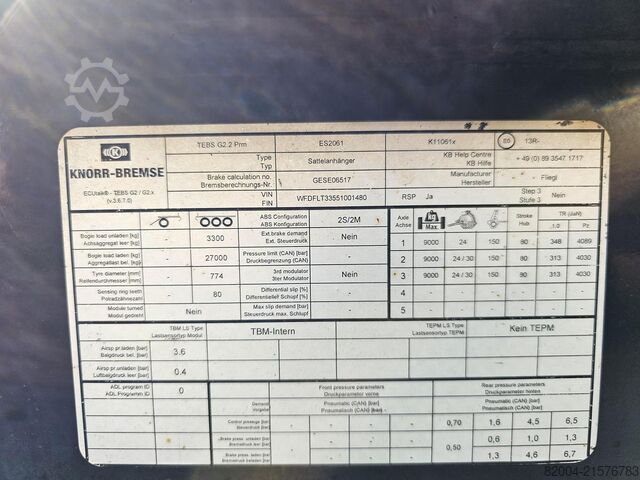 Transport von Containern FLIEGL SDS 350| LOWLOADER 20 FOOT CONTAINER CHASSIS | ...