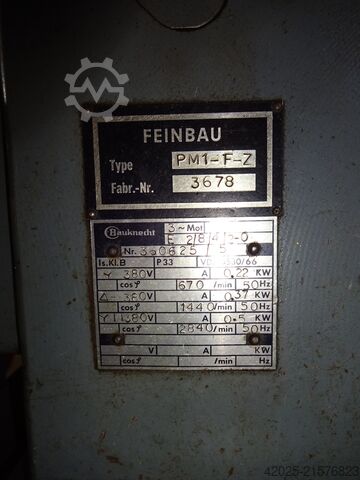 Feindrehbank Scherer Feinbau PM