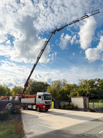 Autokran MAN TGS 35.480 8x4 KRAN+JIB 32m Kipper 5/6 Steuerkre