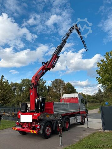 Autokran MAN TGS 35.480 8x4 KRAN+JIB 32m Kipper 5/6 Steuerkre