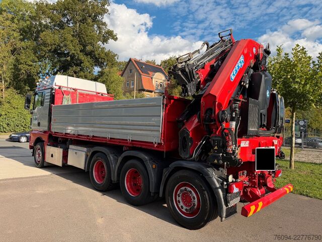 Autokran MAN TGS 35.480 8x4 KRAN+JIB 32m Kipper 5/6 Steuerkre