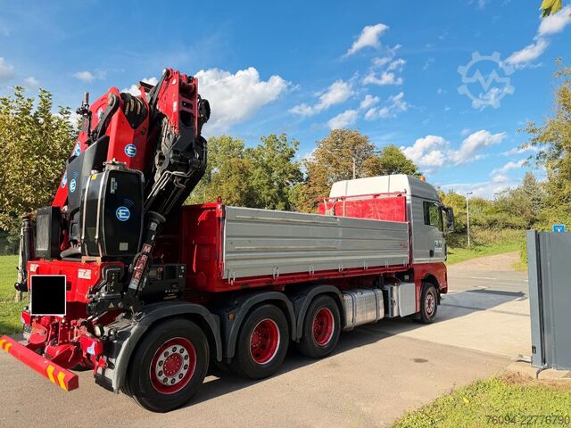 Autokran MAN TGS 35.480 8x4 KRAN+JIB 32m Kipper 5/6 Steuerkre