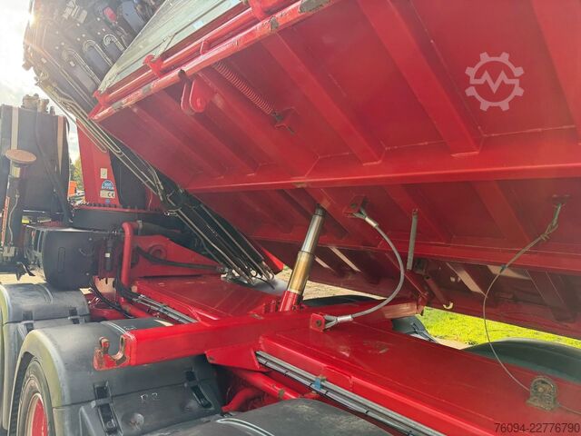 Autokran MAN TGS 35.480 8x4 KRAN+JIB 32m Kipper 5/6 Steuerkre