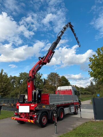Kipper LKW MAN TGS 35.480 8x4 KRAN+JIB 32m Kipper 5/6 Steuerkre