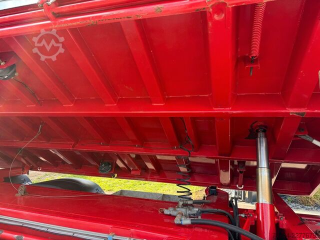 Kipper LKW MAN TGS 35.480 8x4 KRAN+JIB 32m Kipper 5/6 Steuerkre